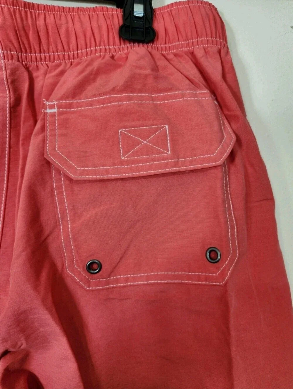 Roundtree & Yorke Mens Size L Swimwear Swim Shorts Trunks dark melon NWT 02